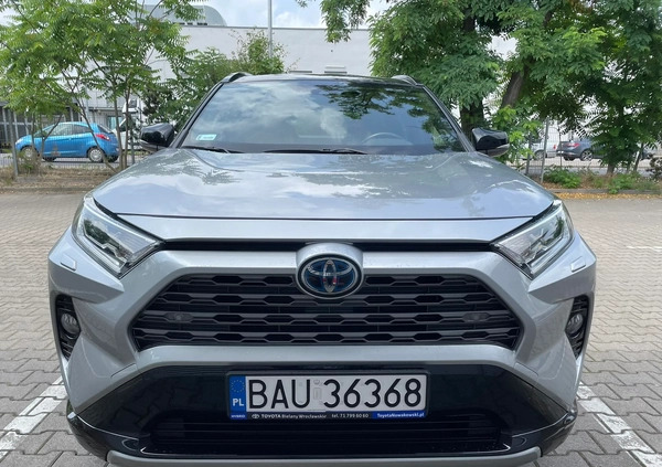 Toyota RAV4 cena 150000 przebieg: 52000, rok produkcji 2020 z Wrocław małe 92